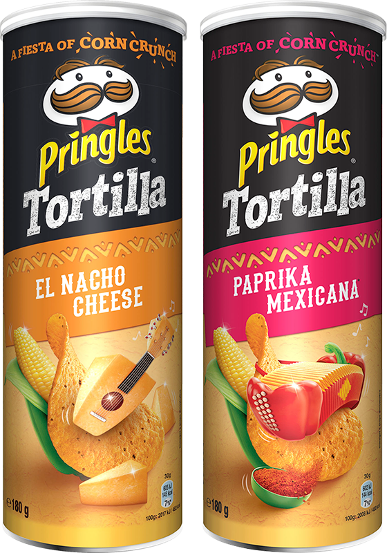 Pringles - Pringles Tortilla El Nacho Cheese & Paprika Mexicana