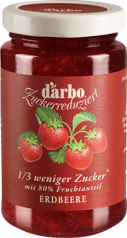 Darbo - Zuckerreduziert Erdbeere