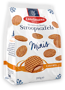 Daelmans Mini Caramel Stroopwafels 200g