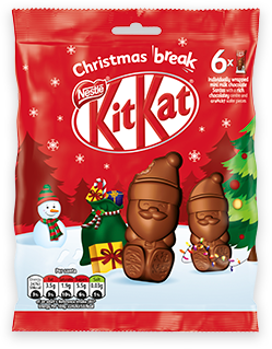 KitKat 66g Mini Santa Bag