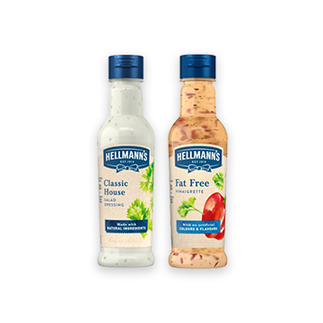 Hellmanns, Classic House Salad Dressing & Fat Free Vinaigrette