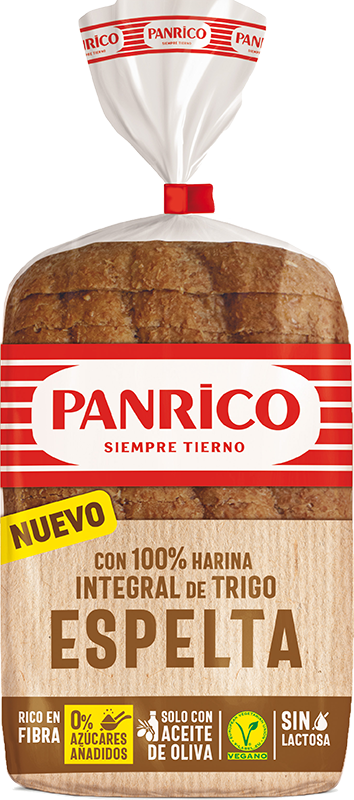 Panrico - 100% Harina de Trigo Espelta