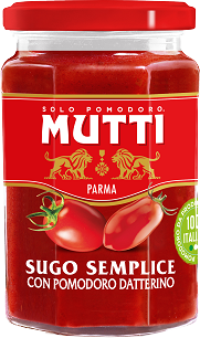 Mutti - Sugo Semplice con pomodoro datterino Mutti